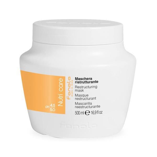 Fanola Преструктурираща маска - Fanola Nutri Care Restructuring Mask, 500мл