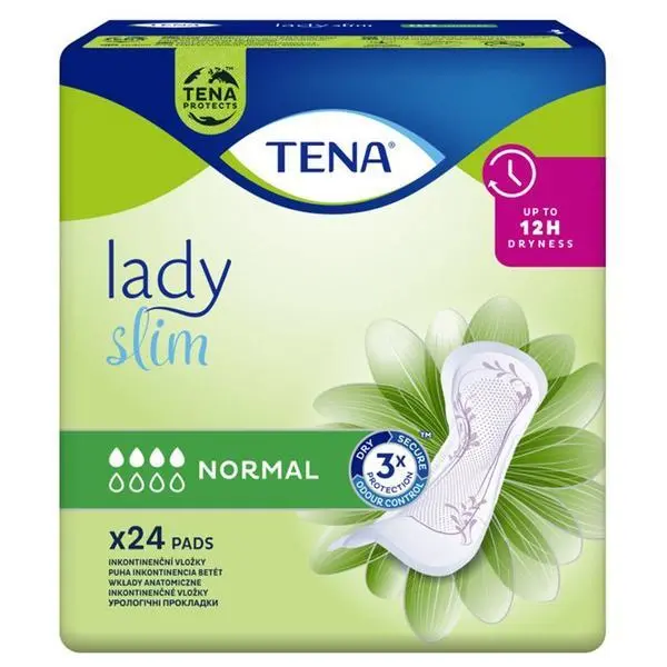 Tena Превръзки за инконтиненция - Tena Lady Slim Normal, 24 бр