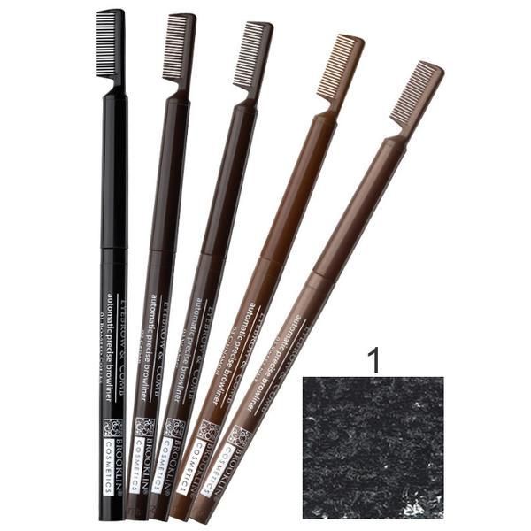 Impala Прибиращ се молив за контур на веждите с четка Impala Brooklin, нюанс 1 Black