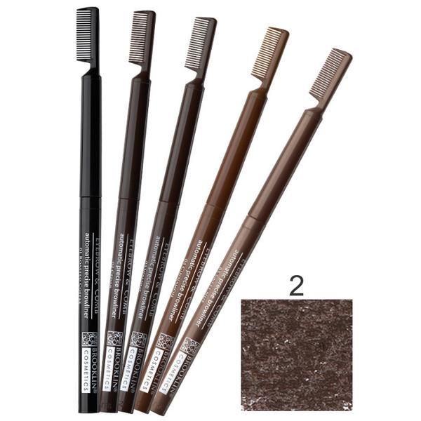 Impala Прибиращ се молив за контур на веждите с четка Impala Brooklin, нюанс 2 Cedar