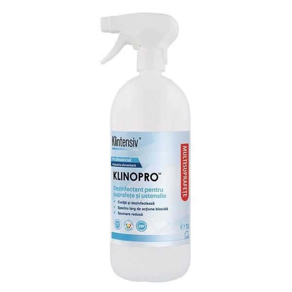 Klintensiv Професионален дезинфектант за повърхности и прибори - Klintensiv Klinopro Professional Multisurface, 1000 мл