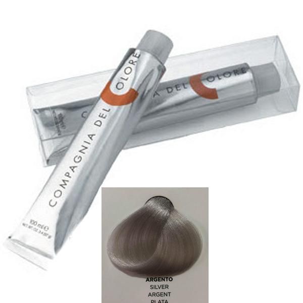 Compagnia del Colore Професионална боя Compagnia del Colore, нюанс сребърен, 100 мл
