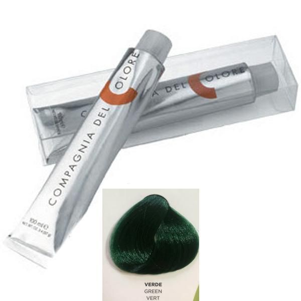 Compagnia del Colore Професионална боя Compagnia del Colore, нюанс зелен, 100 мл