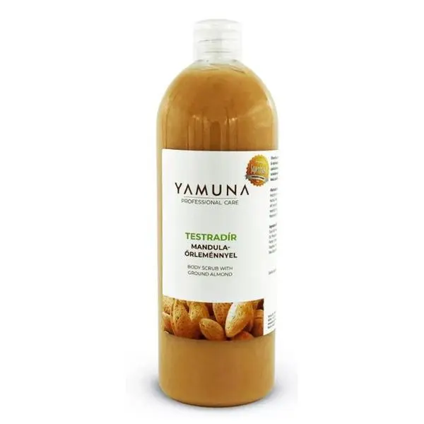 Yamuna Професионална ексфолираща маска със смлени бадеми - Yamuna Body Scrub With Ground Almond, 1000 мл