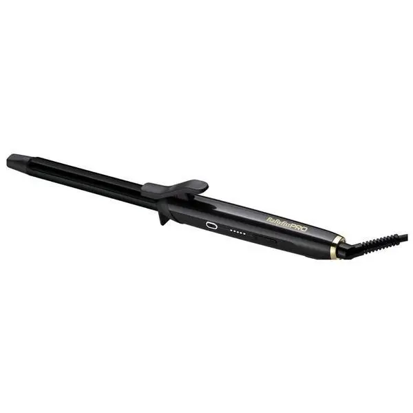 Babylisspro Професионална маша за коса - BaBylissPRO Curling Tong BAB2492E, бързо нагряване, диаметър 19 мм, черно