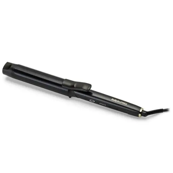 Babylisspro Професионална маша за коса - BaBylissPRO Curling Tong BAB2495E, бързо нагряване, диаметър 38 мм, черно