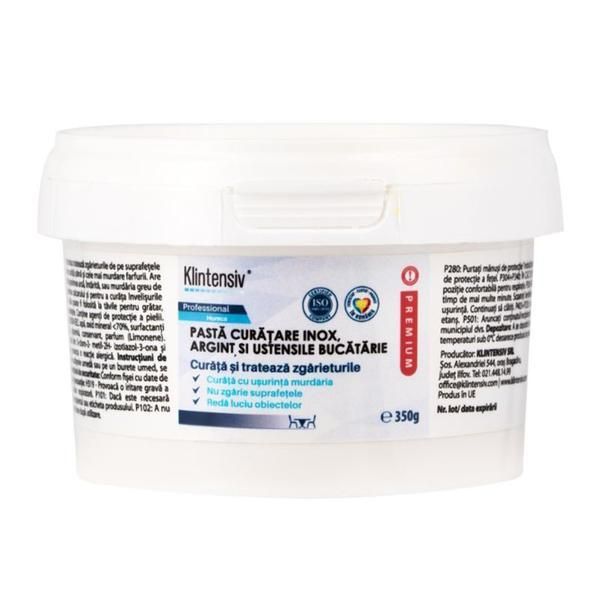 Klintensiv Професионална паста за почистване на неръждаема стомана, сребро и кухненски съдове - Klintensiv Professional Premium, 350 гр