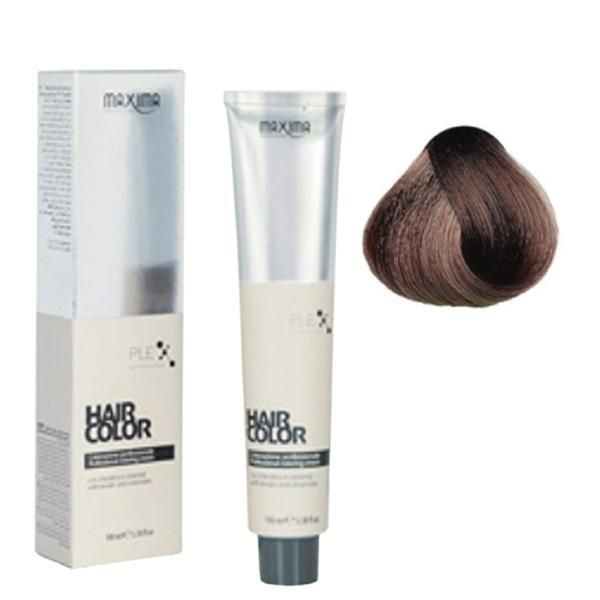 Maxima Професионална перманентна боя, Maxima нюанс 7.7 рус пясък, 100 мл