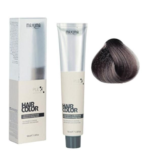 Maxima Професионална перманентна боя, Maxima нюанс 8.11 интензивно светло сиво русо, 100 мл