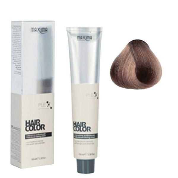Maxima Професионална перманентна боя, Maxima нюанс 8.7 светло пясъчно русо, 100 мл