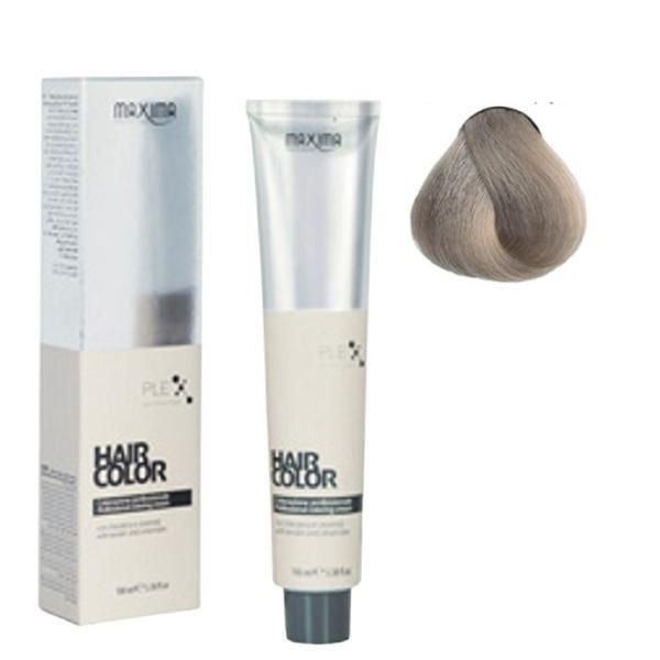 Maxima Професионална перманентна боя, Maxima нюанс 9.1 много светло сиво русо 100 мл