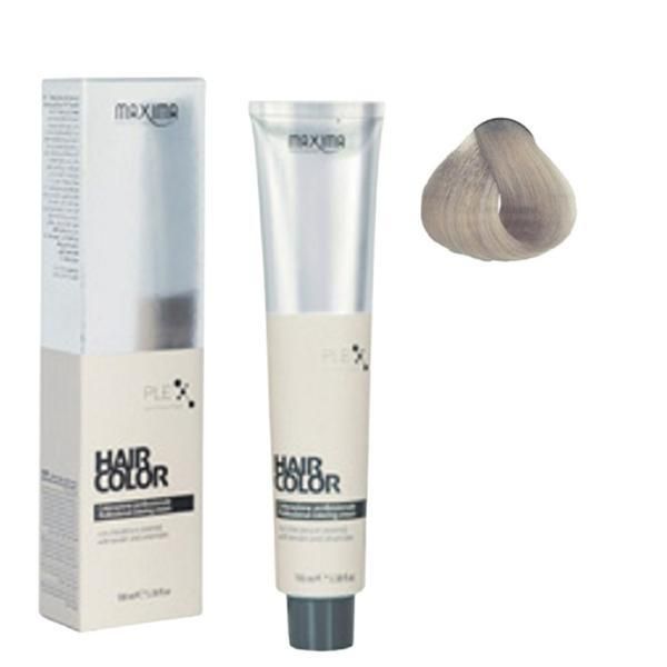 Maxima Професионална перманентна боя, Maxima нюанс 912 супер интензивно сребро, 100 мл