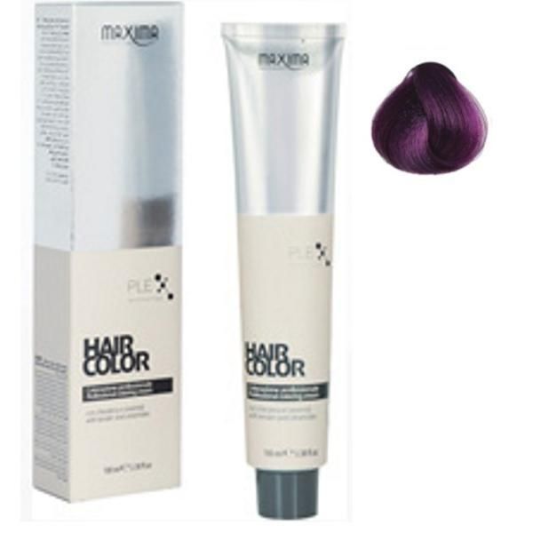 Maxima Професионална перманентна боя, Maxima нюанс микстън лилаво, 100 мл