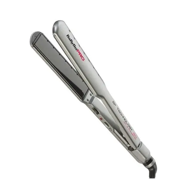 Babylisspro Професионална преса за коса и сешоар - BaBylissPRO Dry &amp; Straighten BAB2073EPE, 38 мм, черно/сиво