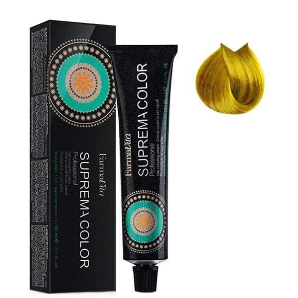 Farmavita Професионална трайна боя FarmaVita Color Professional Permanent Dye, нюанс жълто, 60 мл