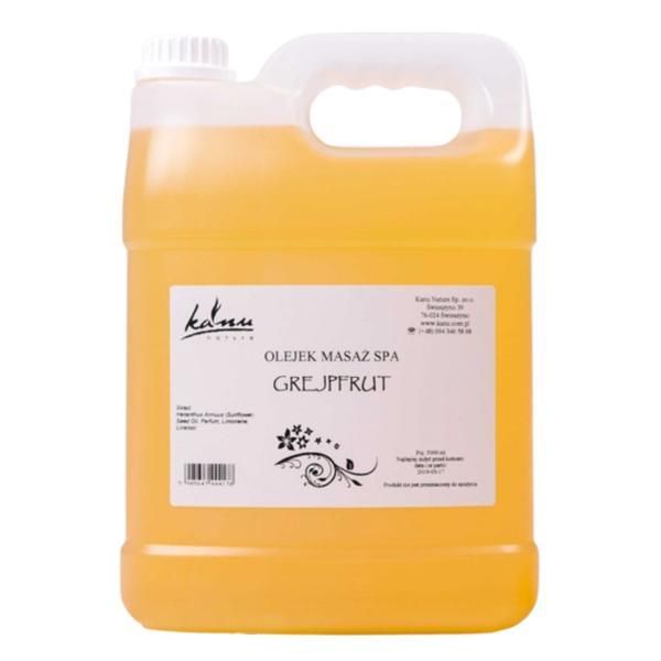 Kanu Nature Професионално масажно масло с грейпфрут - KANU Nature Massage Oil Professional Grapefruit, 5000 мл
