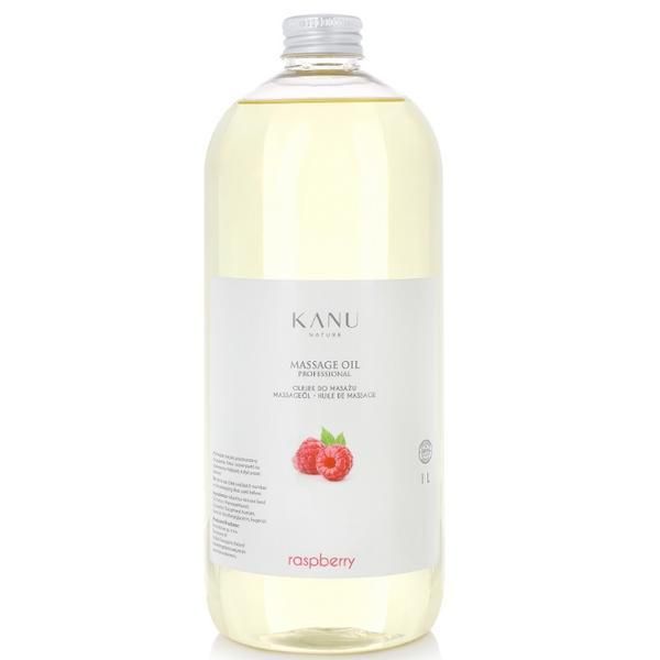 Kanu Nature Професионално масажно масло с малина - KANU Nature Massage Oil Professional Raspberry, 1000 мл