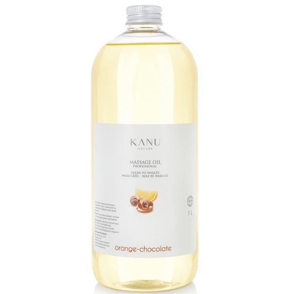 Kanu Nature Професионално масажно масло с портокал и шоколад - KANU Nature Massage Oil Professional Orange-Chocolate, 1000 мл