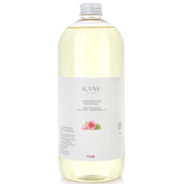 Kanu Nature Професионално масажно масло с рози - KANU Nature Massage Oil Professional Rose, 1000 мл