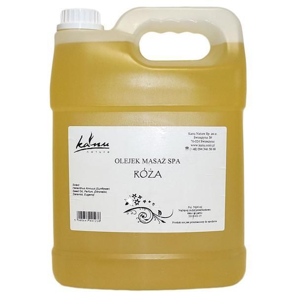 Kanu Nature Професионално масажно масло с рози - KANU Nature Massage Oil Professional Rose, 5000 мл