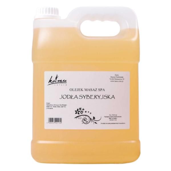 Kanu Nature Професионално масажно масло със сибирска ела - KANU Nature Massage Oil Professional Jodlasyberyjska, 5000 мл