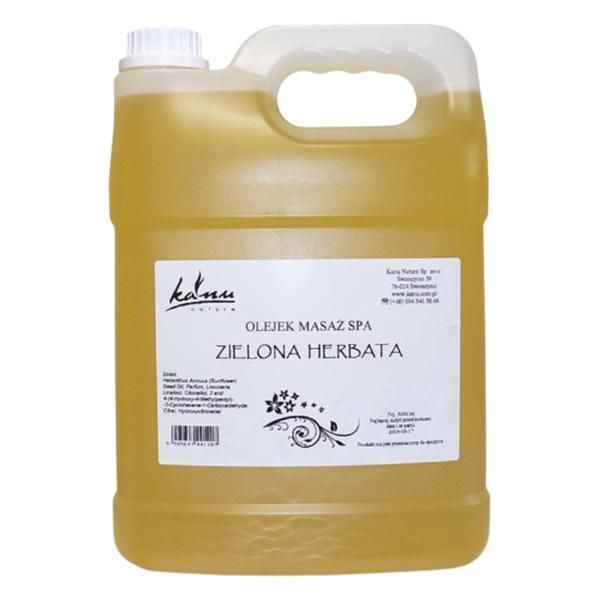 Kanu Nature Професионално масажно масло със зелен чай - KANU Nature Massage Oil Professional Green Tea, 5000 мл