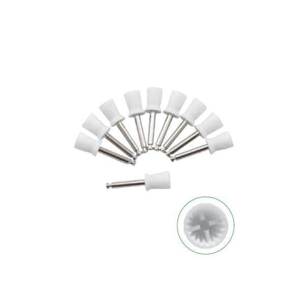 Prima Профилактивни гуми от бял синтетичен каучук за полиране Prima, 10 броя