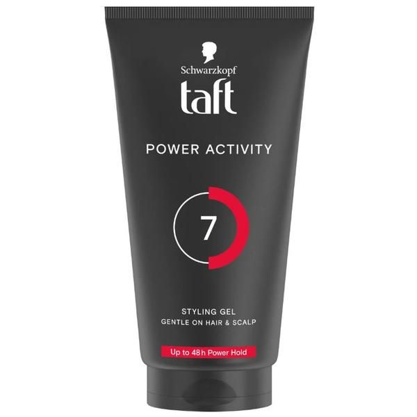 Taft Прозрачен гел за коса със силна фиксация за мъже Schwarzkopf Taft Men Power Activity Gel Hold 7/15, 150 мл