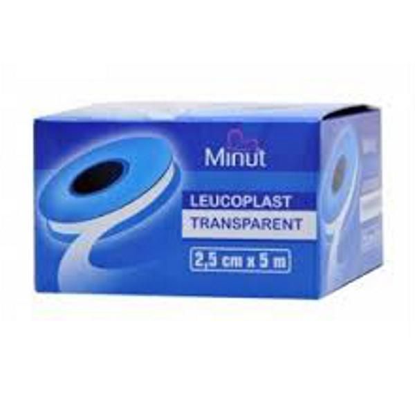 Vision Trading Прозрачен левкопласт Vision Trading 2,5 см x 5 м