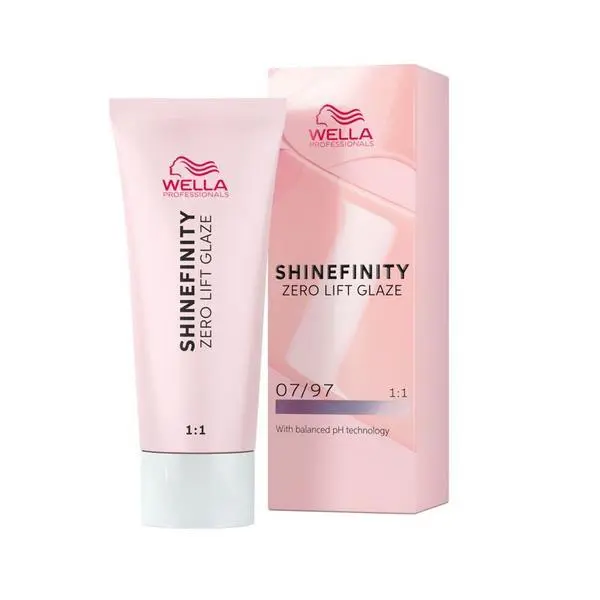 Wella Professionals Прозрачна полуперманентна боя за коса - Wella Professionals Shinefinity Zero Lift Glaze, нюанс 07/97 Medium Blonde, 60 мл