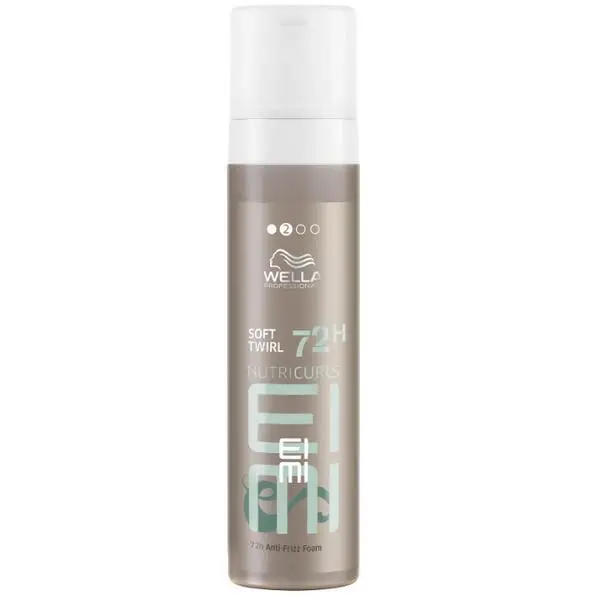 Wella Professionals Пяна с антистатичен ефект - Wella Professionals Eimi Nutricurls Soft Twirl 72h Anti-Frizz Foam, 200мл