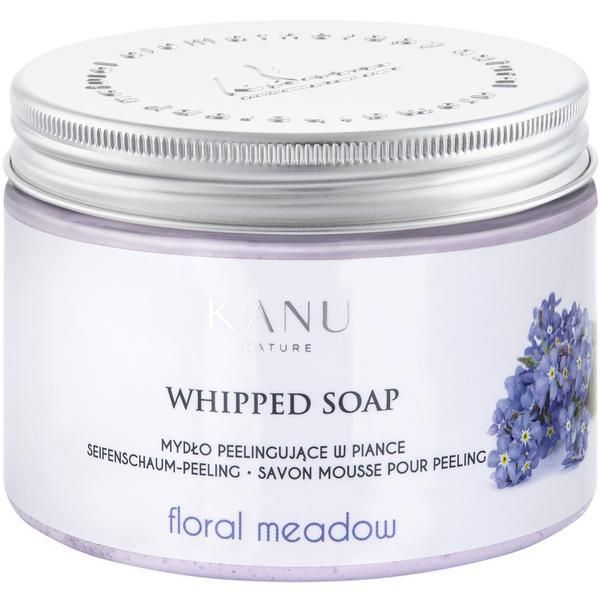 Kanu Nature Пяна сапун с аромат на флорална трева - KANU Nature Whipped Soap Floral Meadow, 180 гр