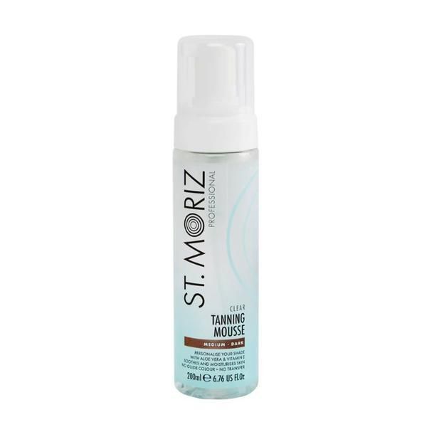St. Moriz Пяна за автобронзиране St.Moriz Professional Clear Tanning Mousse Medium Dark, 200 мл