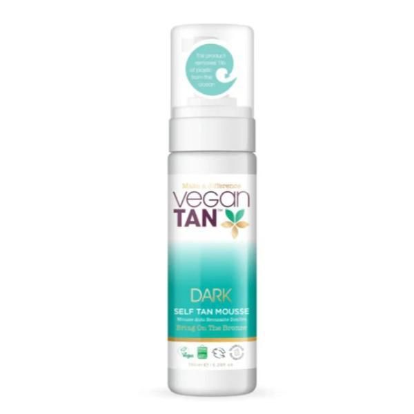 Vegan Tan Пяна за автобронзиране Vegan Self Tanning Foam - Vegan Tan Self-Tan Mousse Dark, 150 мл