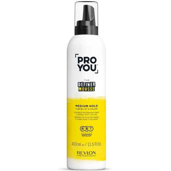 Revlon Professional Пяна за коса със средна фиксация - Revlon Professional Pro You The Definer Mousse Medium Hold, 400 мл