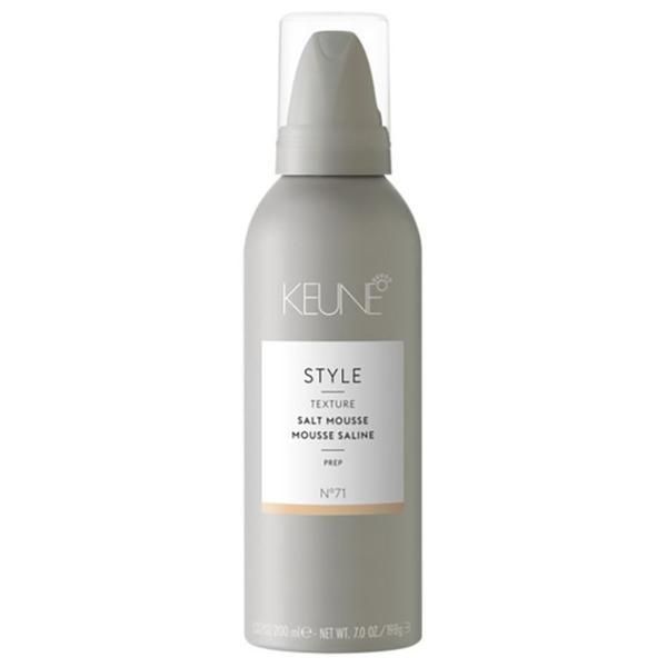 Keune Пяна за коса за обем и текстура - Keune Style Texture Salt Mousse No 71, 200 мл