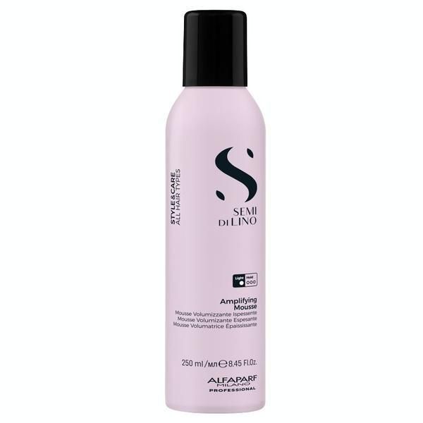 Alfaparf Milano Пяна за обем - Alfaparf Milano Semi di Lino Style &amp; Care Amplifying Mousse, 250 мл
