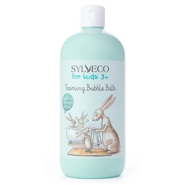 Sylveco Пяна за вана с аромат на червена боровинка за деца Sylveco Foaming Bubble Bath for Kids 3+, 500 мл