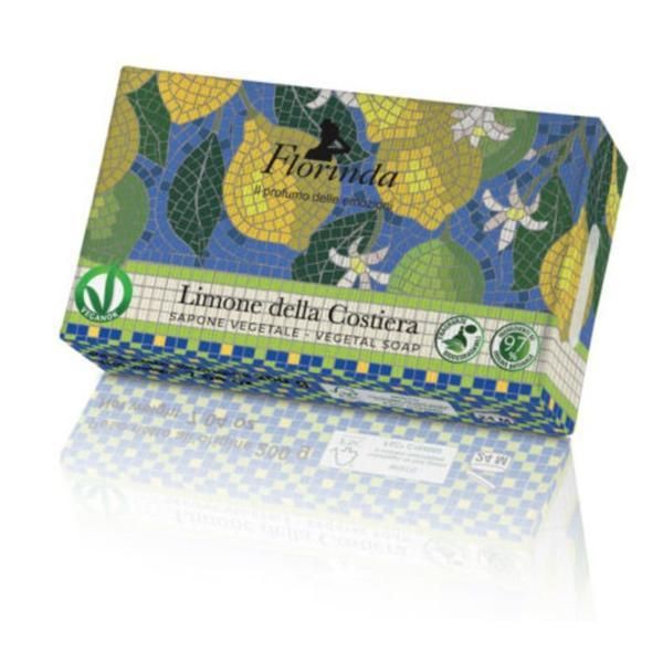 La Dispensa Растителен сапун с аромат на лимон - La Dispensa Florinda Sapone Vegetale Limone della Costiera, 100 гр