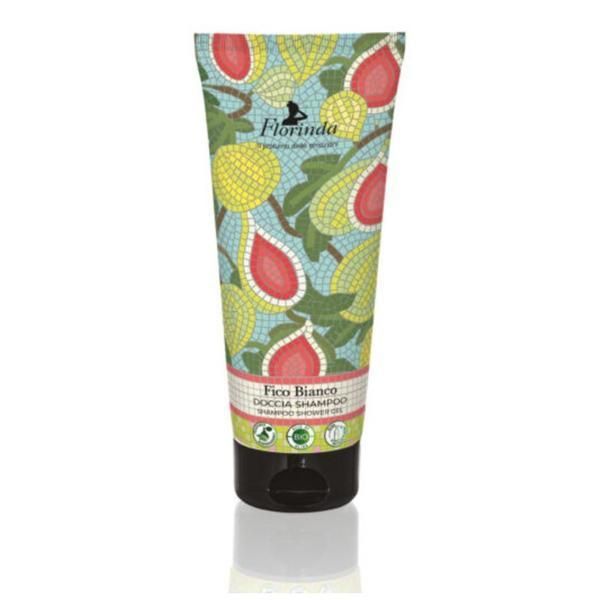 La Dispensa Растителен шампоан и душ гел с аромат на бяла смокиня - La Dispensa Florinda Doccia Shampoo Fico Bianco, 200 мл