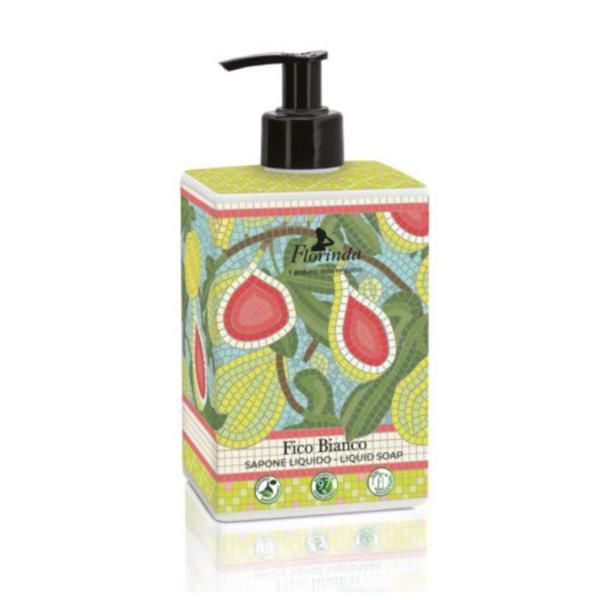 La Dispensa Растителен течен сапун с аромат на бяла смокиня - La Dispensa Florinda Sapone Liquido Fico Bianco, 500 мл