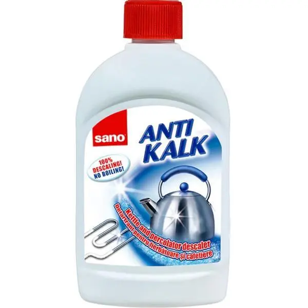 Sano Разтвор против котлен камък за домакински уреди - Sano Anti Kalk Household Appliances, 500 мл