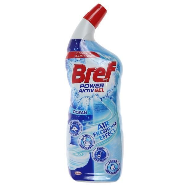 Bref Разтвор за тоалетна с парфюм Oceanic - Brief Wc Power Active Gel Ocean, 700 мл