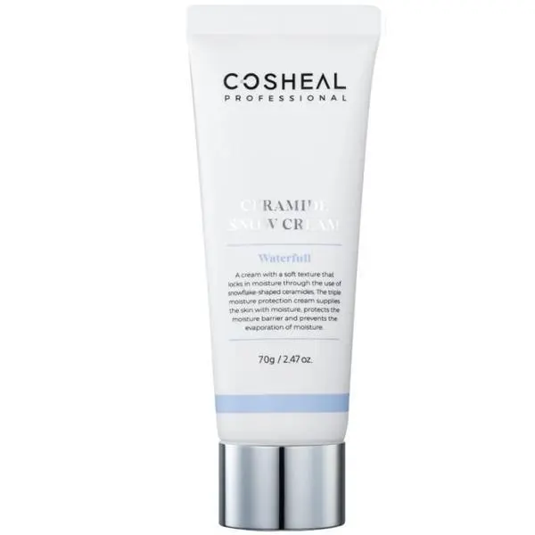 Cosheal Ребалансиращ крем с керамиди, ледена вода и ниацинамид - Cosheal Professional Ceramide Snow Cream Waterfull, 70 гр