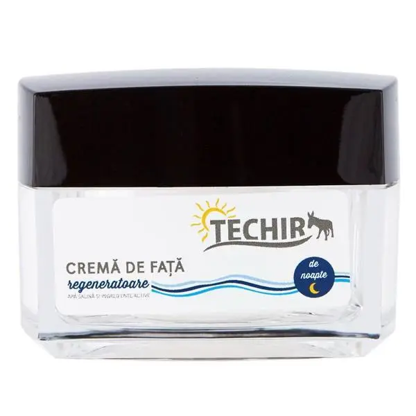 Techir Регенериращ нощен крем за лице - Techir, 50 гр