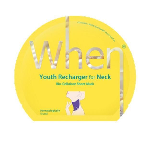 When Регенерираща биоцелулозна маска за областта на шията When, 18 гр