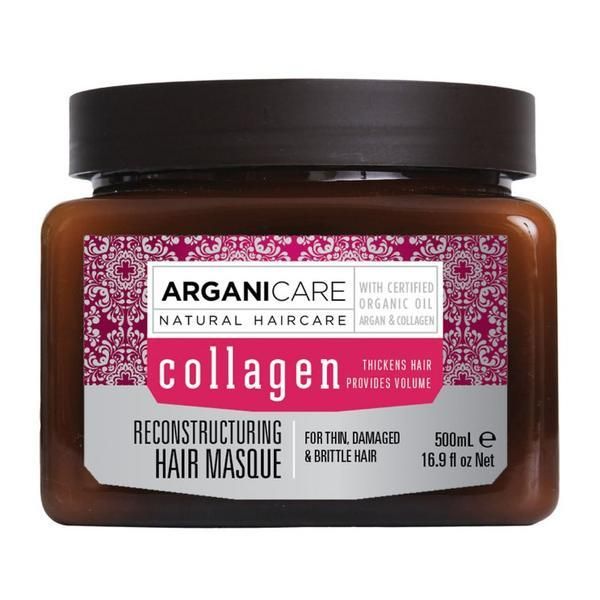 Arganicare Регенерираща маска с колаген за тънка, повредена и чуплива коса Arganicare, 500мл