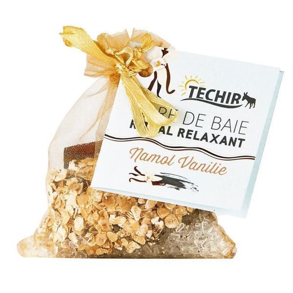 Techir Релаксираща ритуална сол за вана с кал и ванилия - Techir, 63 гр