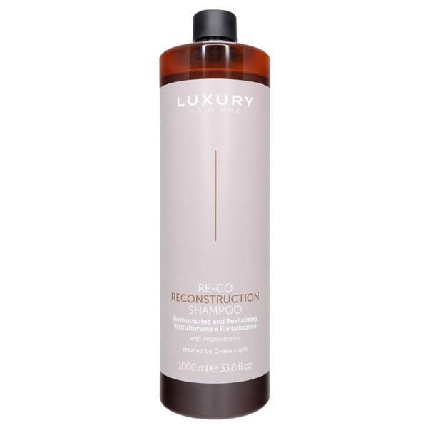 Green Light Реструктуриращ и ревитализиращ шампоан - Re-Co Reconstructiona Shampoo Luxury Hair Pro, Green Light, 1000 мл