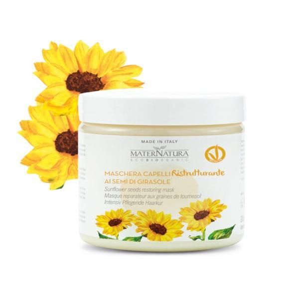 Maternatura Реструктурираща маска за суха и влошена коса MaterNatura , 200 мл